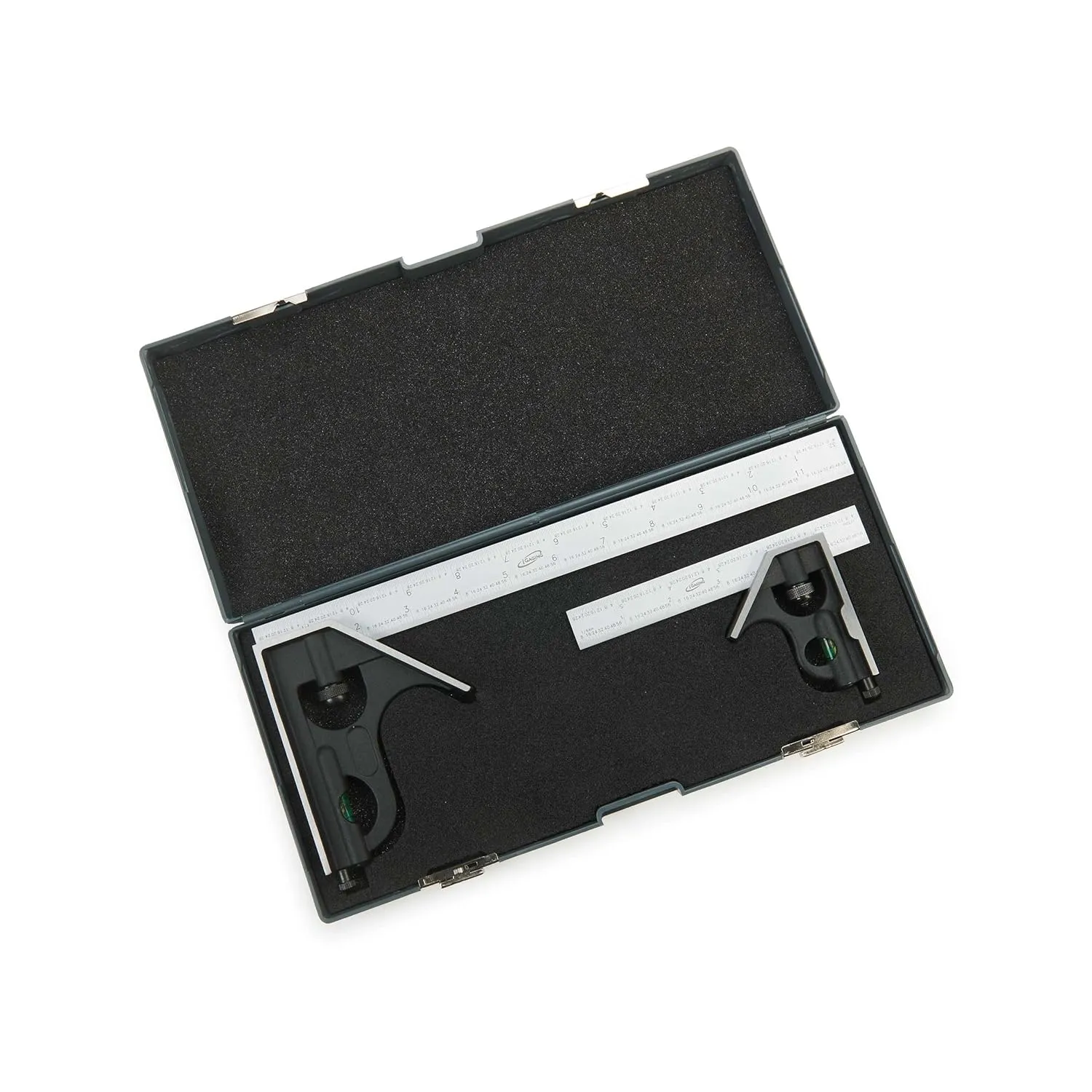 iGaging Combination Square Set 6" & 12" 4R Steel Blade High Precision