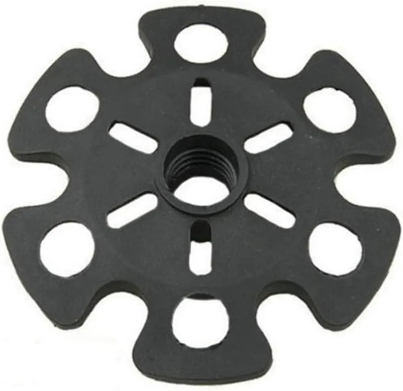 IMIKEYA Rubber Trekking Pole Tips Snow Baskets for Walking Sticks Replacement Outdoors Gear