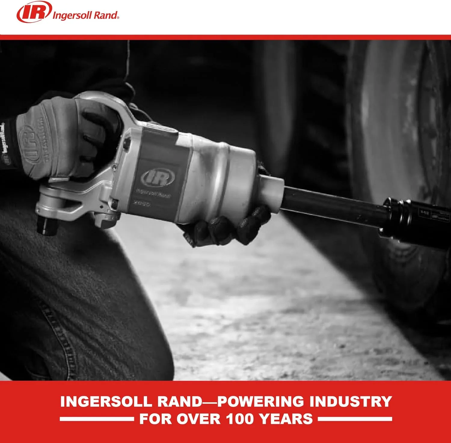Ingersoll Rand 2850MAX-6 1-Inch 5,500 rpm Impact Wrench with 6-Inch Anvil Extension