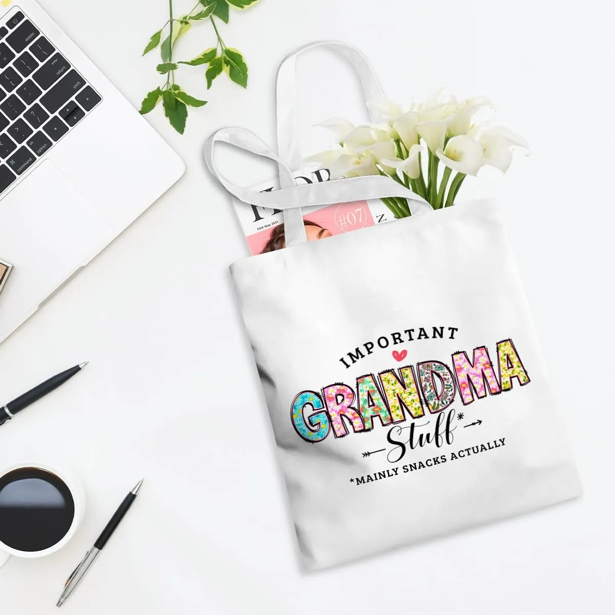Inspirational Mom Grandma Aunt Mother in Law Tote Beach Bag for Women Birthday Christmas Mothers Day