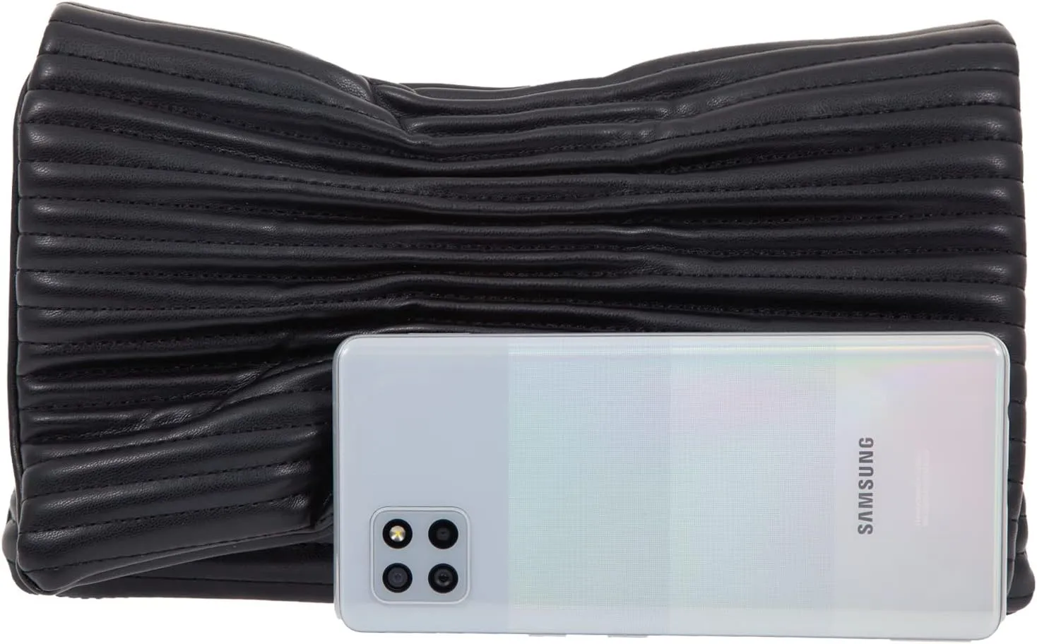 JNB Faux Leather Envelope Clutch Purse