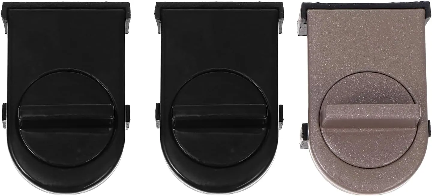 jojofuny Door Stopper Wedge 3pcs Door and Window Safety Lock Aluminum Alloy Anti-Pinch Lock Child Sliding Window Supplies