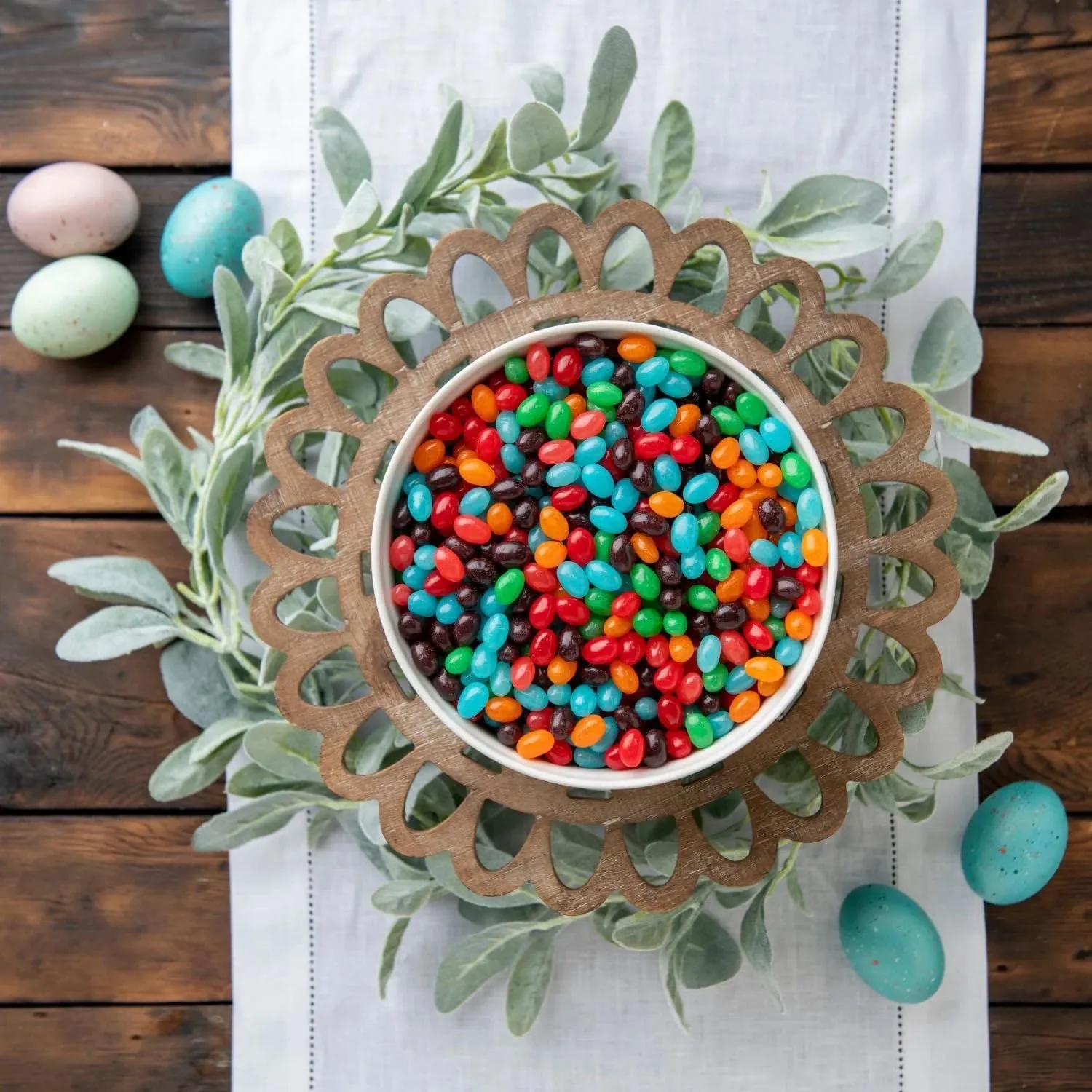 JollyRanchers Jelly Beans Bulk 4 Pound Bag - Easter Jellybeans Classic Assorted Falvors For Easter Egg Fillers Basket Stuffer Treats & Candy Buffet