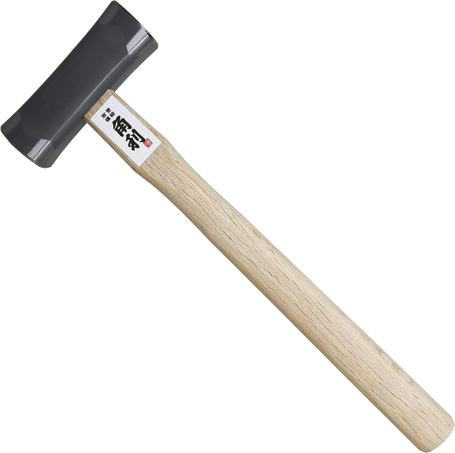 KAKURI Chisel Hammer 20 oz (570g) Japanese Woodworking Carpenter Hammer for Chisel, Plane, Nail, Heavy Duty Japanese Carbon Steel Square Head Sivler, Made in JAPAN