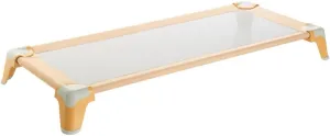 Kaplan Early Learning Toddler Size Premium Stackable Cot - Natural - 39"L x 21"W x 6"H