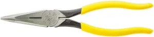 Klein Tools D203-8 Needle Nose Pliers, Long Nose Side Cutters, Alligator Pliers with Extended Handles, 8-Inch