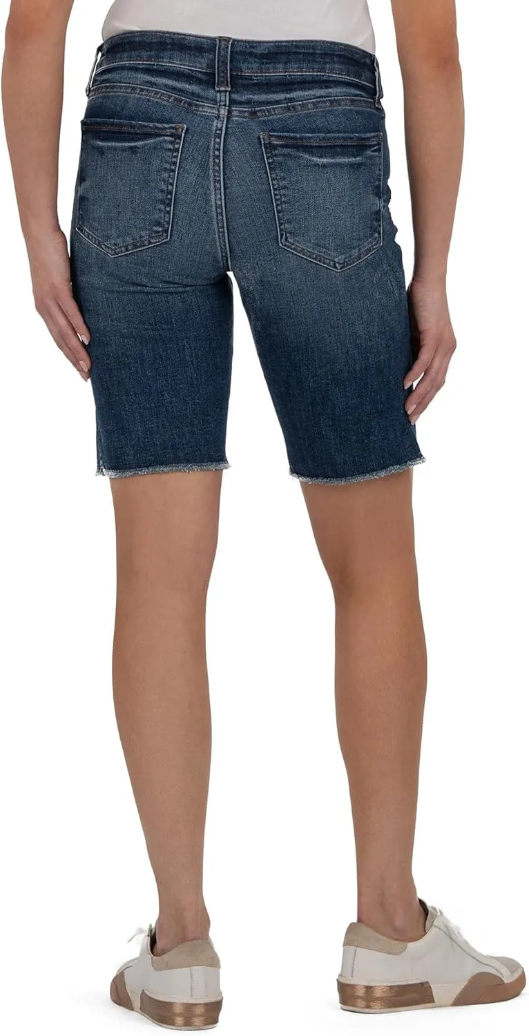 KUT from the Kloth Women's Natalie Bermuda-Regular Back Pockets