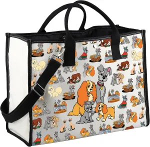Lady Tramp Tote Bag Lady Dog Shoulder Bag Lady Tramp Fans Merchandise Lady Dog