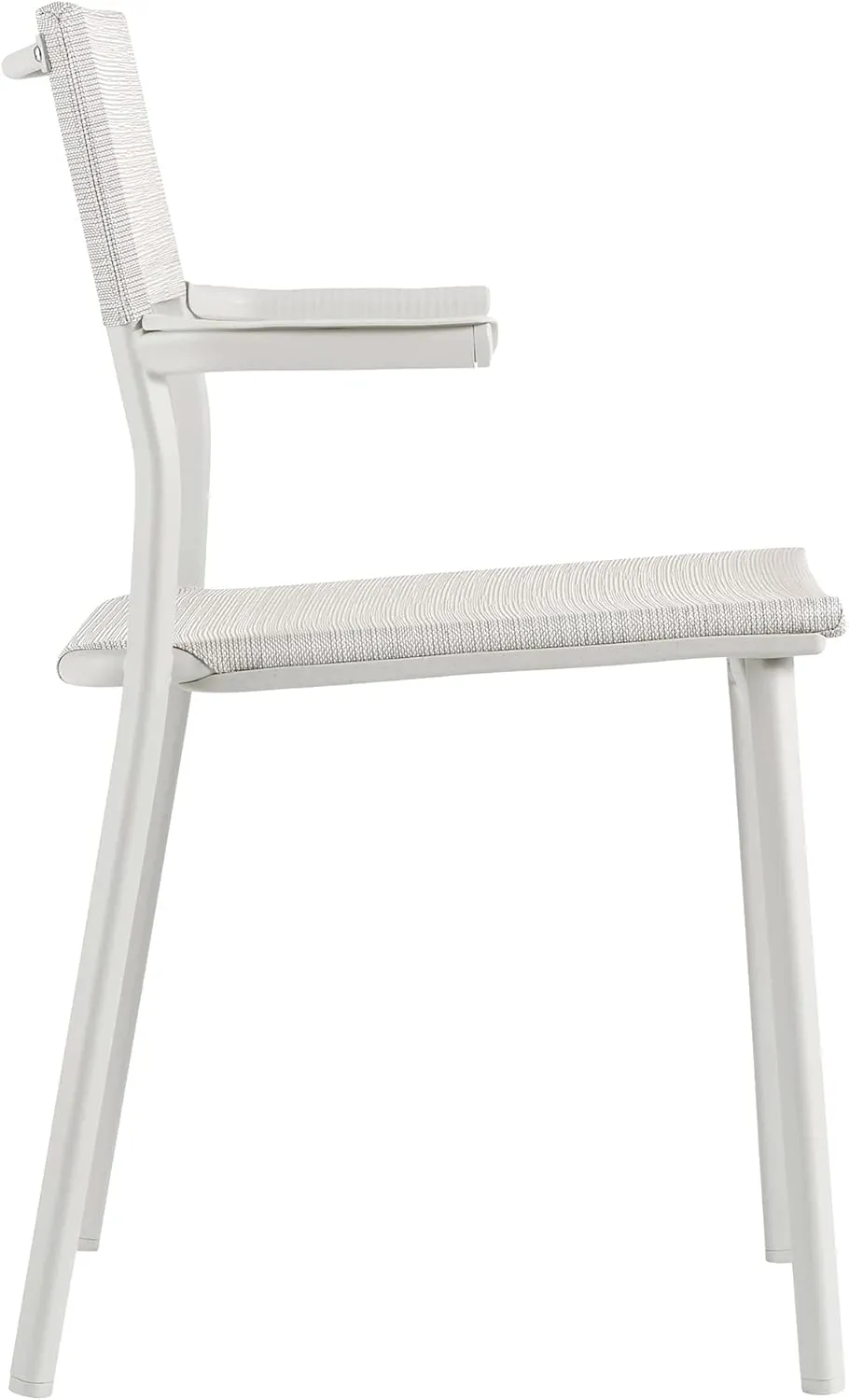 Lafuma ORON Outdoor Dining Armchair, Sand Frame - Galet, Set of 2
