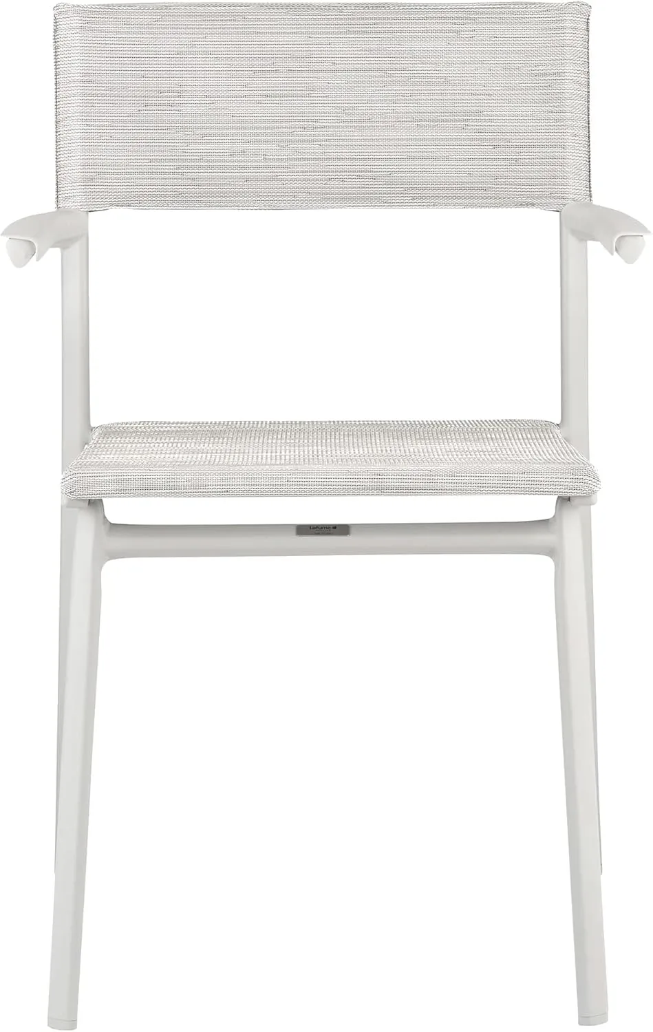 Lafuma ORON Outdoor Dining Armchair, Sand Frame - Galet, Set of 2