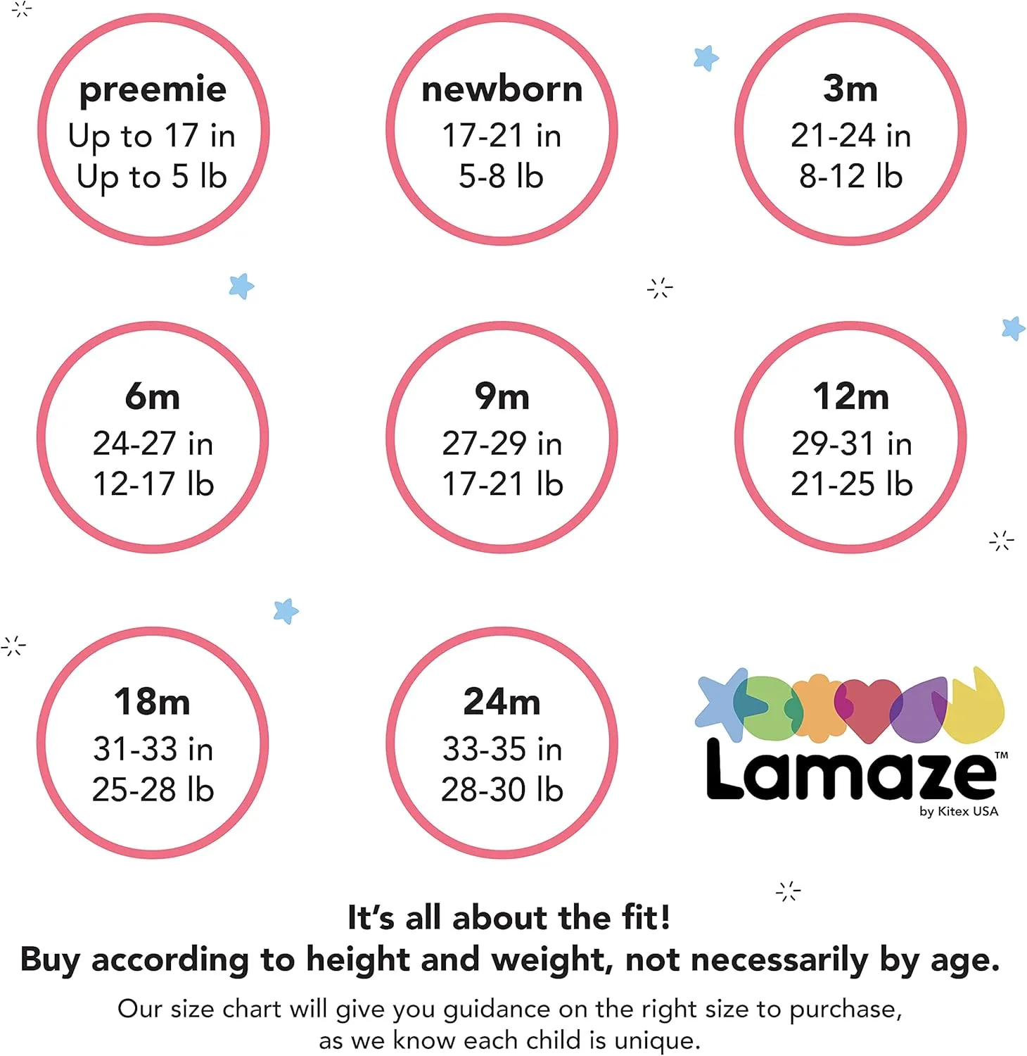 Lamaze Baby Boys' Super Combed Natural Cotton Pull on Jogger Pants, 2 Pack