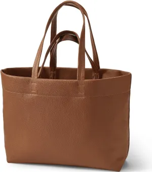 Lands' End Women's Faux Leather Tote