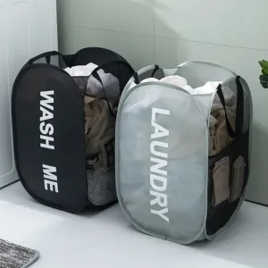 Large Washable Laundry Basket 1