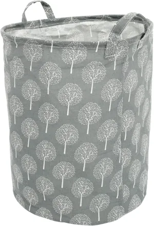 Laundry Hamper with Handles Portable Storage Container for Clothes Dolls and Books Capacity Canvas Bin for Home Organization