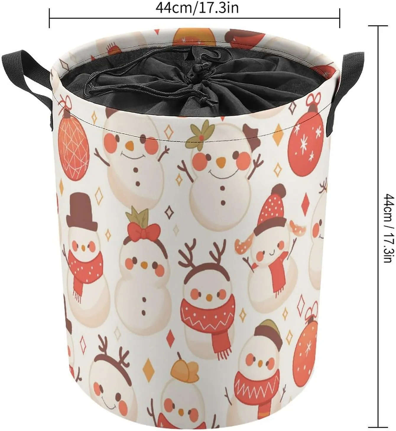 Laundry Hampers, Large Drawstring Laundry Bag, Removable Laundry Bags, Collapsible Storage Bin with Handles for Home Organization, Kids Room, Nursery Product