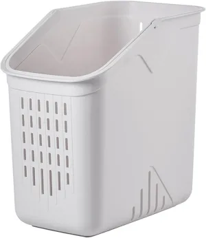 Laundry hampers Wheeled Laundry Hamper Plastic, Collapsible Laundry Basket Dirty Clothes Basket