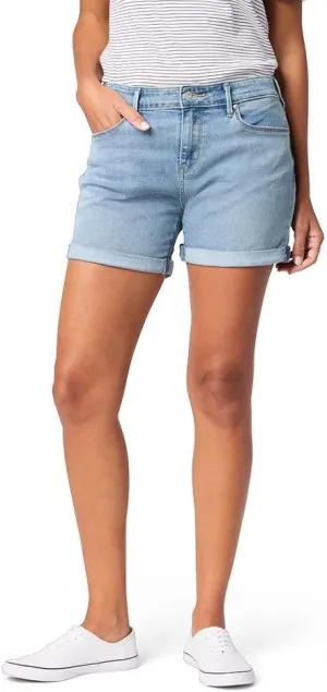 Levi Strauss Signature Gold Women's Mid-Rise Shorts (Available in Plus Size), (New) Wavelength