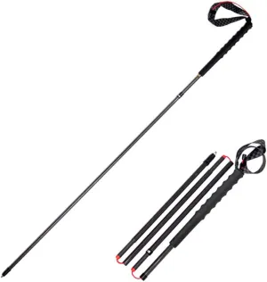 Lightweight Collapsible Carbon Fiber Trekking Poles-2 Pack Strong Folding Best Walking Stick,Anti-Shock Extendable Hiking Pole for Camping, Mountainin (2pc Pack 120cm)