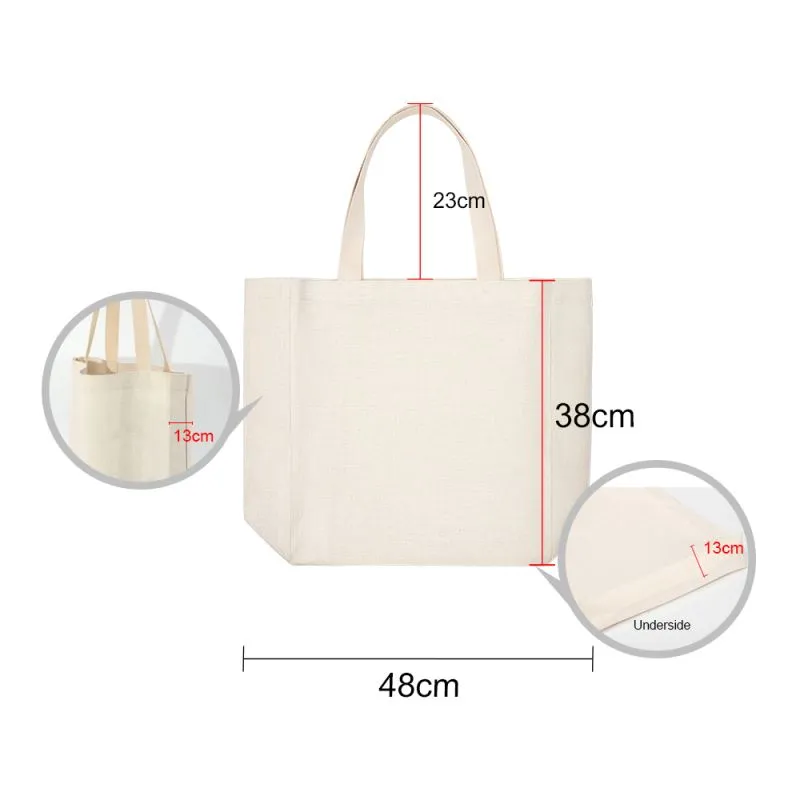 Linen tote bag - 48 x 38cm