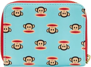 Loungefly Paul Frank Julius Head Faux Leather Zip Wallet