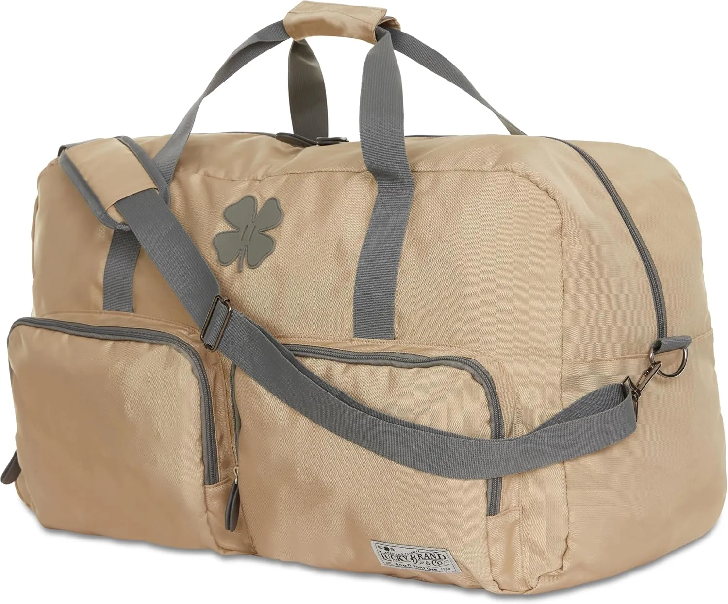 Lucky Travel Duffel Bags 85L, Gym Bag, Travel Bag & Large Duffle Bag for Men, Foldable Overnight Weekender Bags for Women & Men with Adjustable Shoulder Strap,