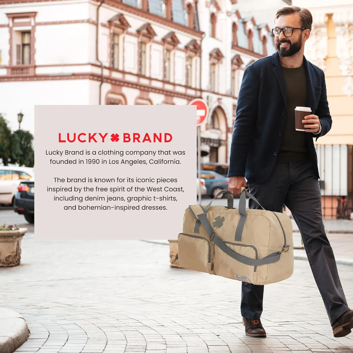 Lucky Travel Duffel Bags 85L, Gym Bag, Travel Bag & Large Duffle Bag for Men, Foldable Overnight Weekender Bags for Women & Men with Adjustable Shoulder Strap,