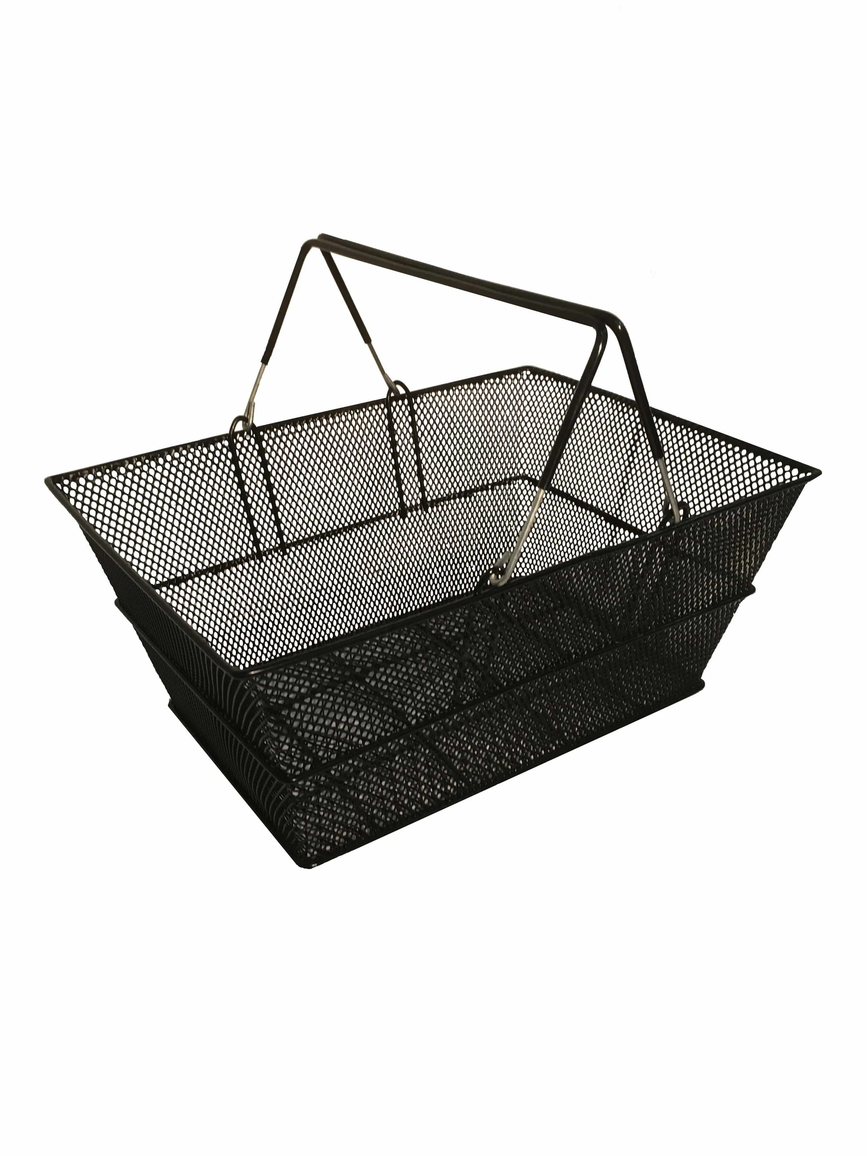 Luxury Black Wire Shopping Basket