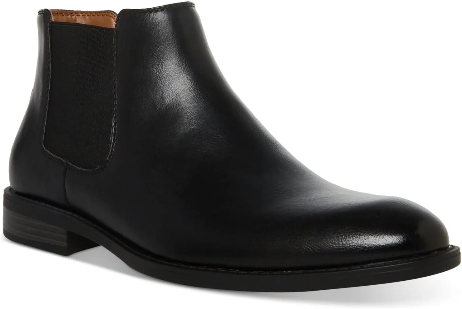 Madden Mens Maxxin Stretch Faux Leather Chelsea Boots Black 12 Medium (D)