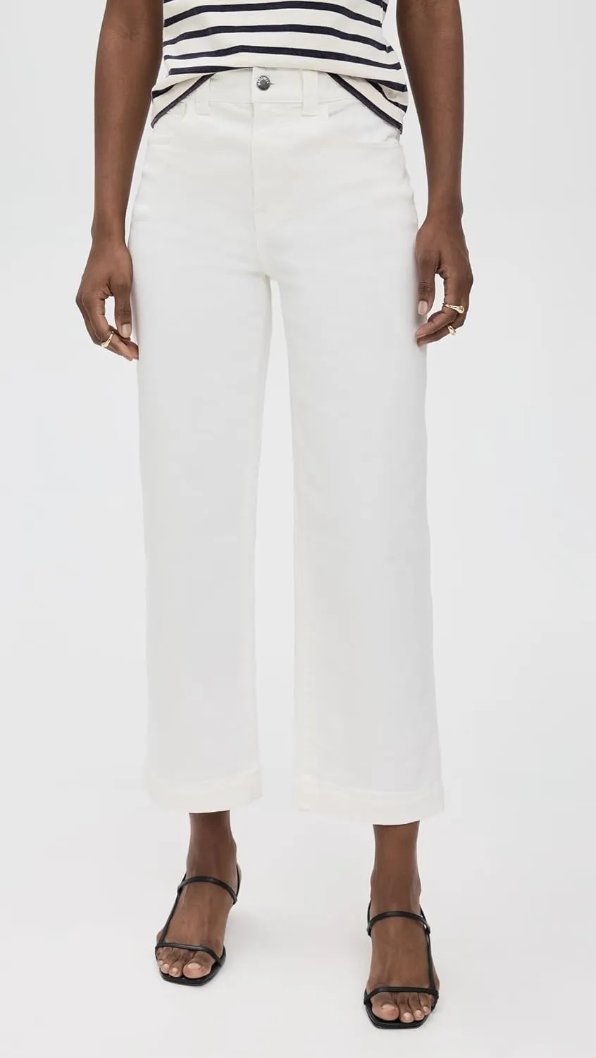 Madewell Women's The Perfect Vintage Wide-Leg Crop Jeans