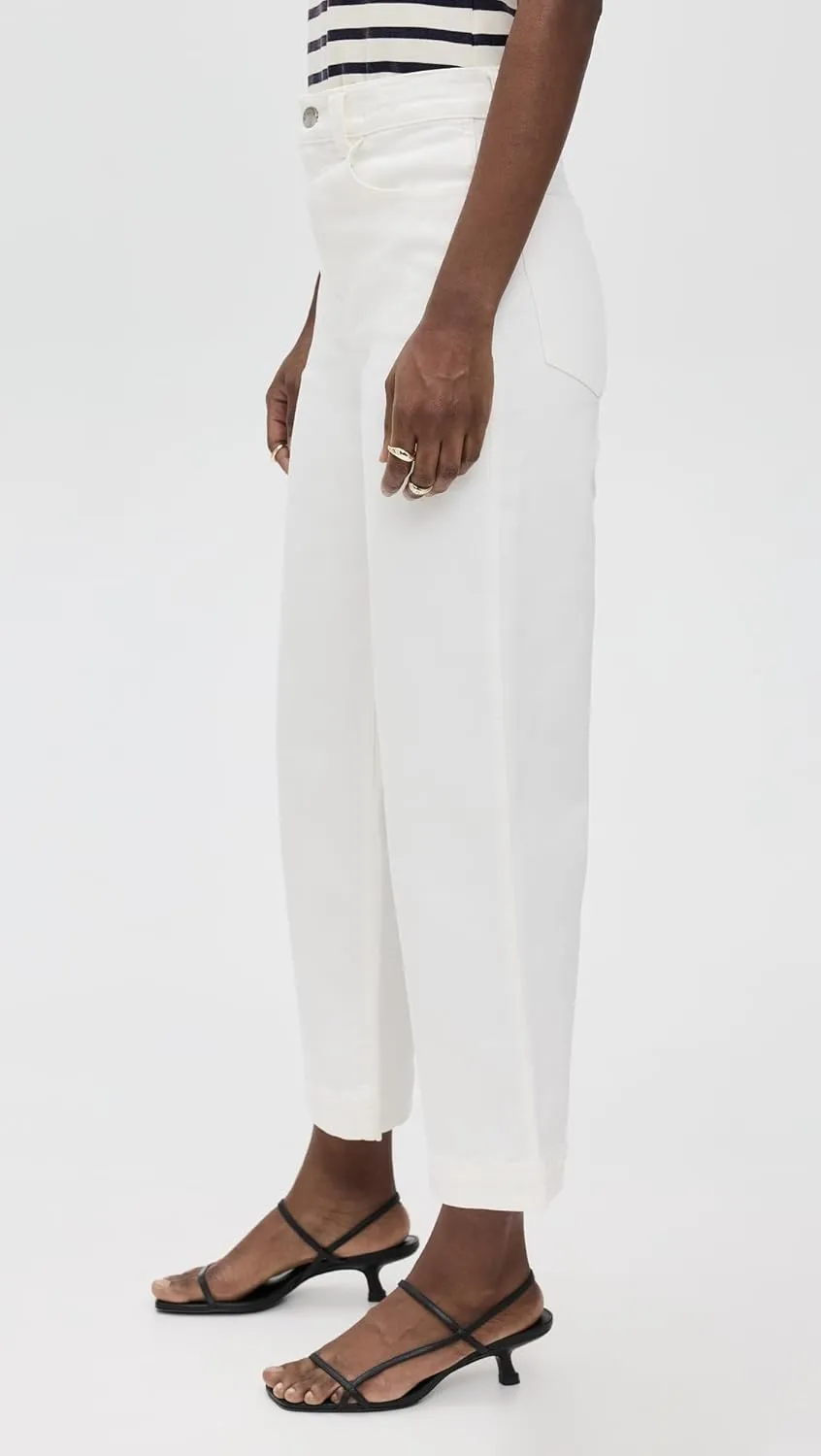 Madewell Women's The Perfect Vintage Wide-Leg Crop Jeans
