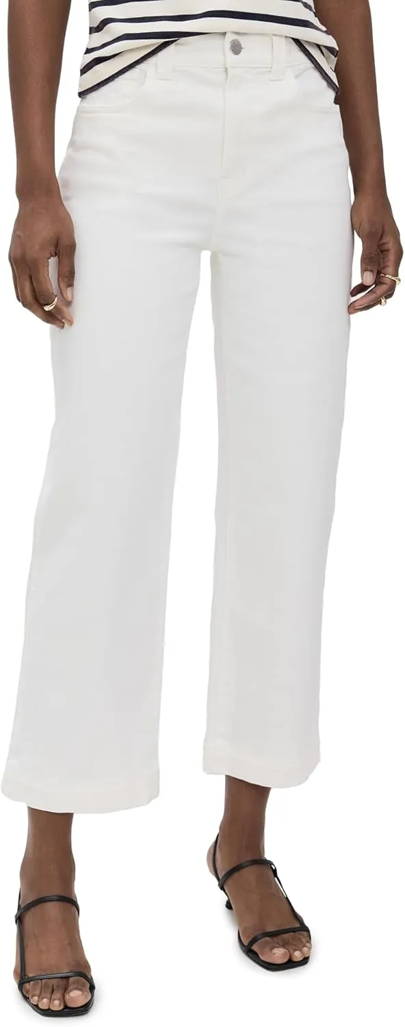 Madewell Women's The Perfect Vintage Wide-Leg Crop Jeans