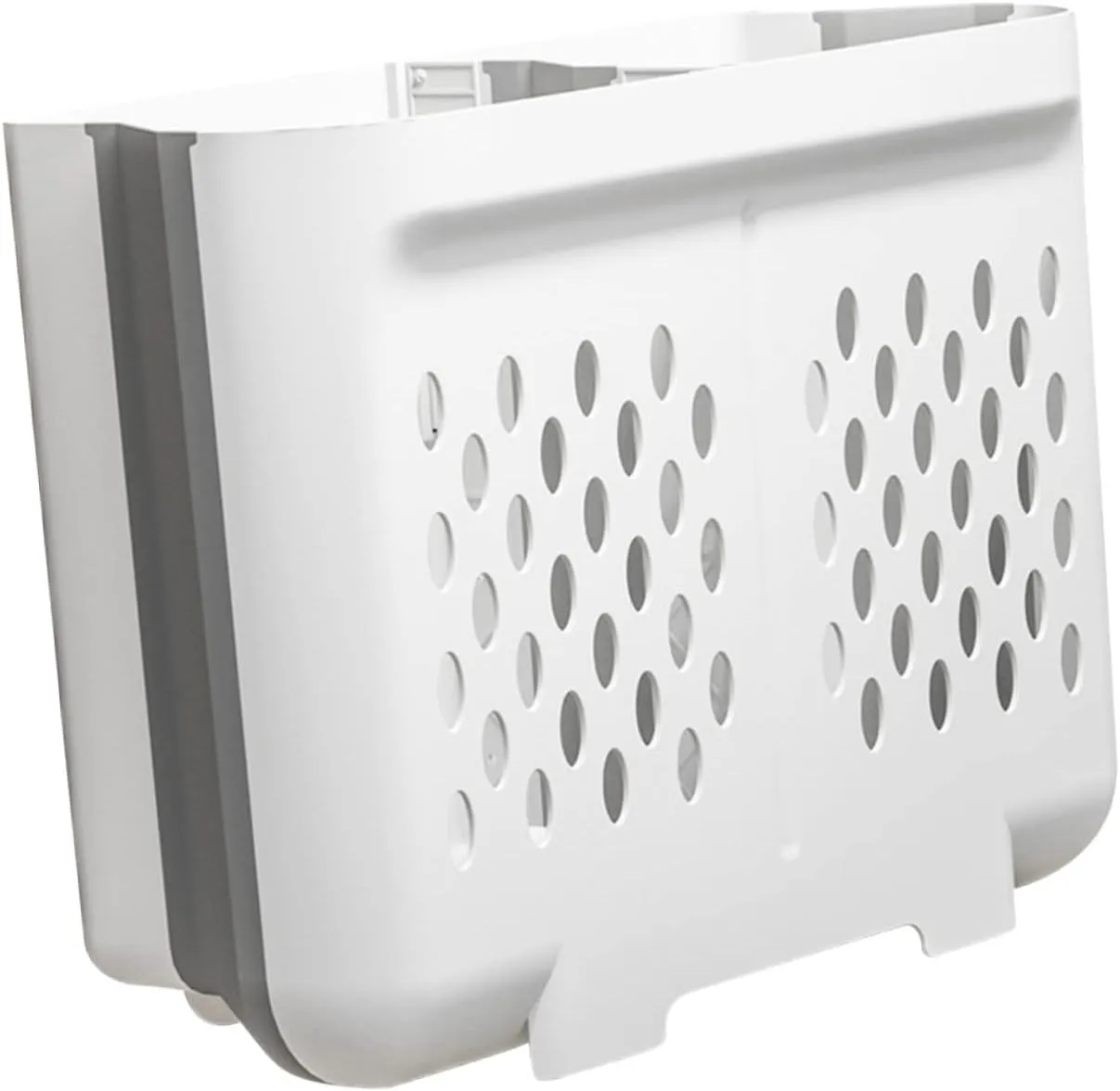 MAGICLULU Folding Laundry Basket Wall Hanging Clothes Hamper Laundry Storage Basket for Bathroom