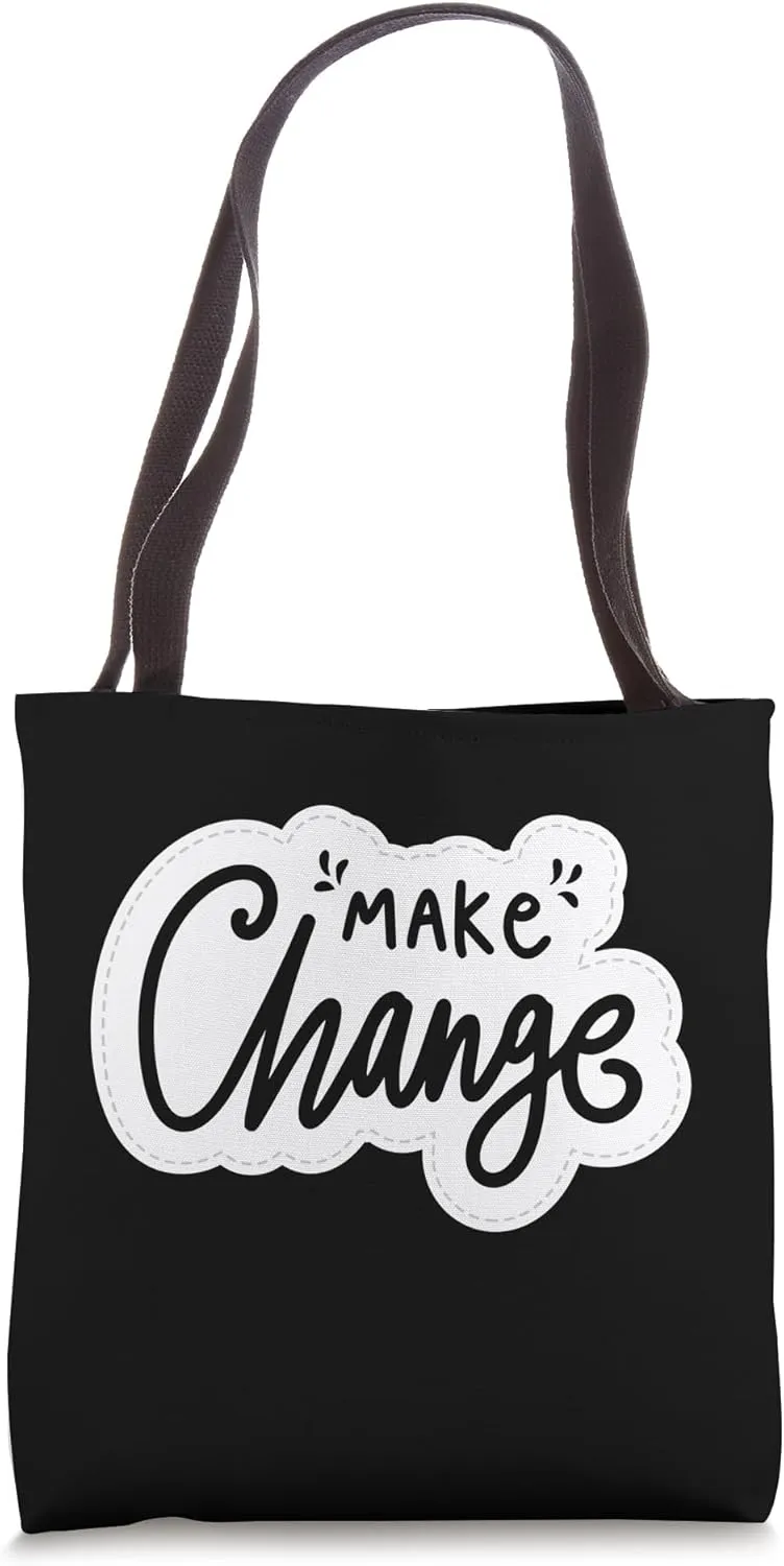Make Change - Zero Waste Lifestyle Tote Bag