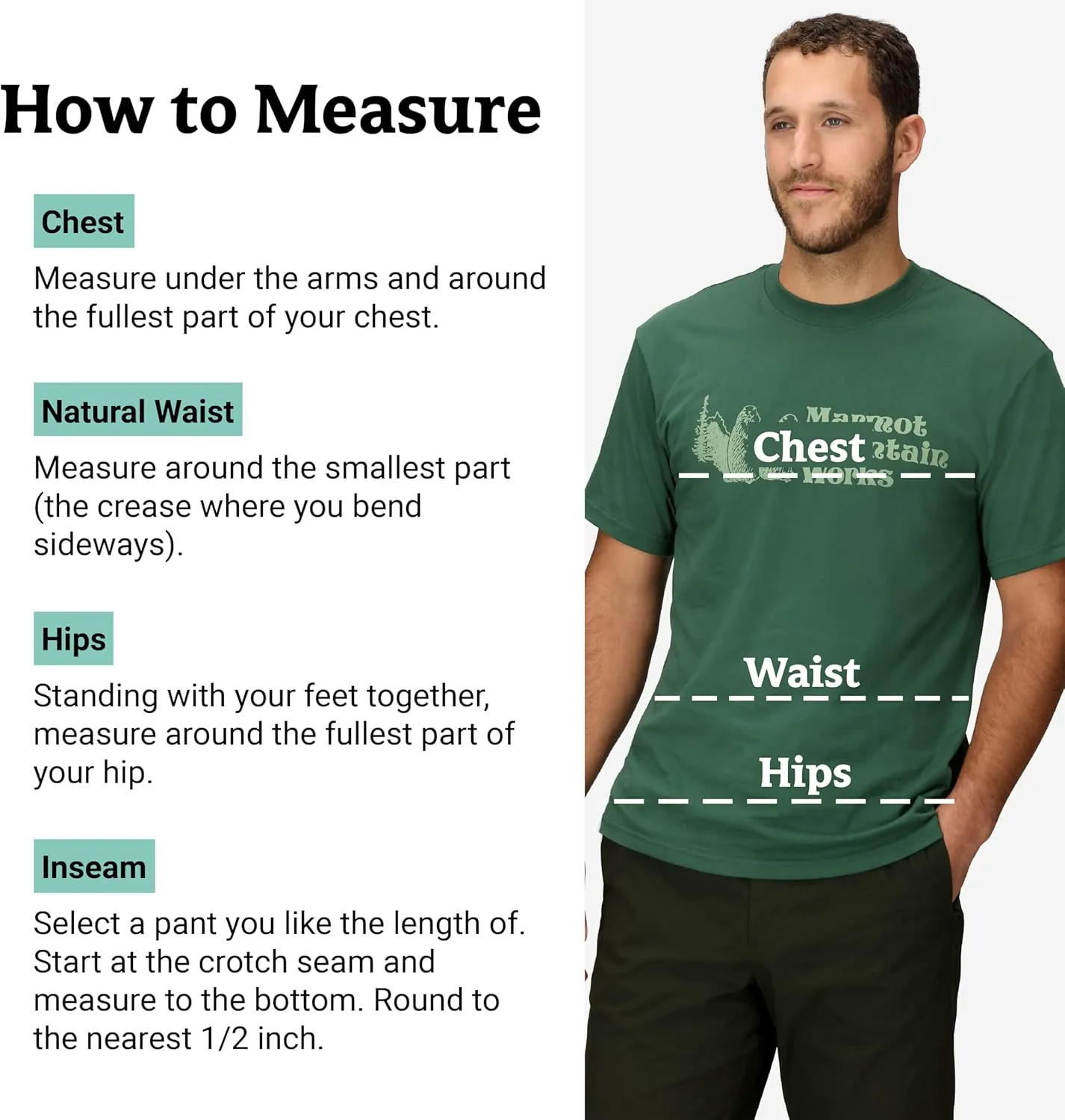 MARMOT Men's MMW Short-Sleeve Tee - Screen Printed Graphic on Soft, Breathable, Eco-Friendly Cotton/Poly Blend