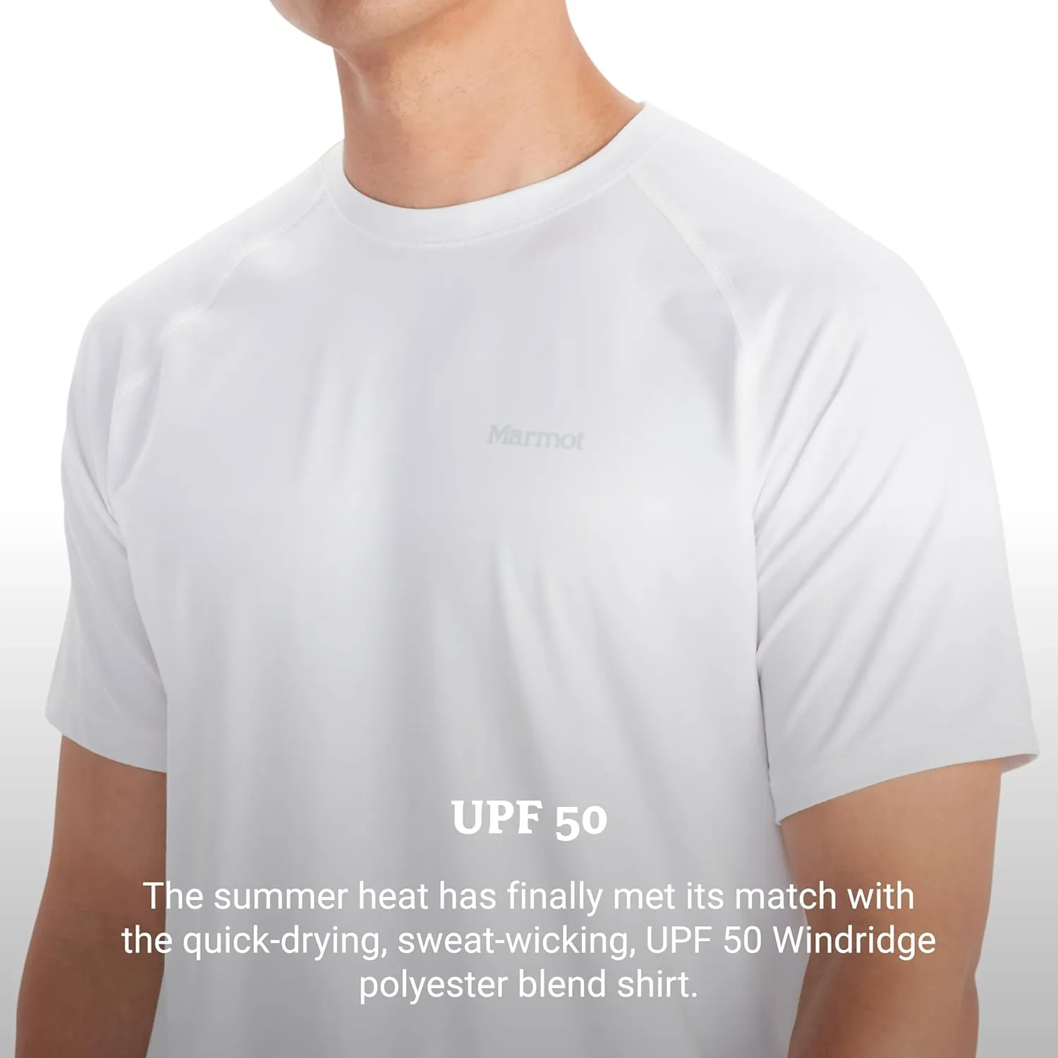 MARMOT Men's Windridge Moisture-Wicking, Eco-Friendly, Breathable, UPF Short Sleeve Shirt