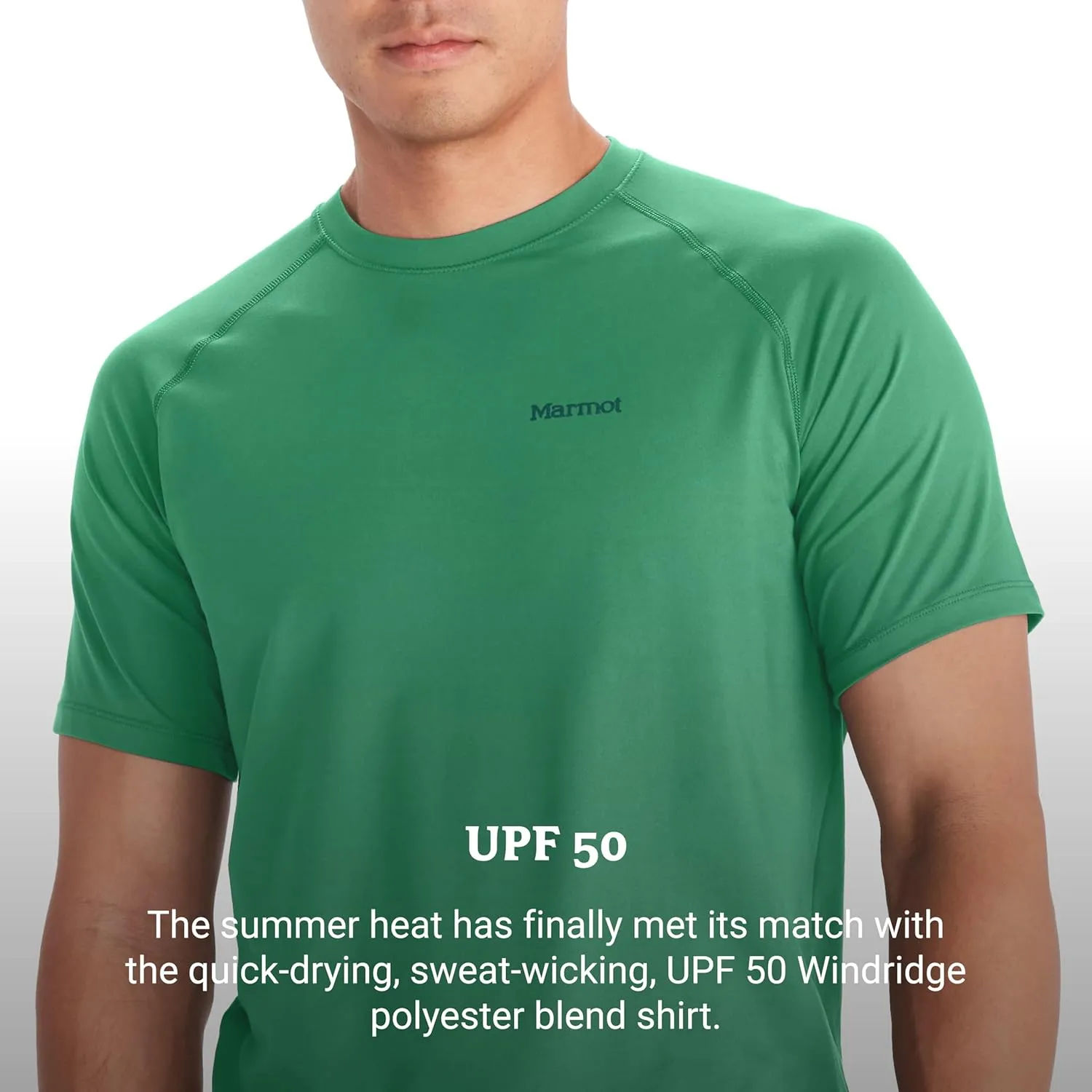 MARMOT Men's Windridge Moisture-Wicking, Eco-Friendly, Breathable, UPF Short Sleeve Shirt