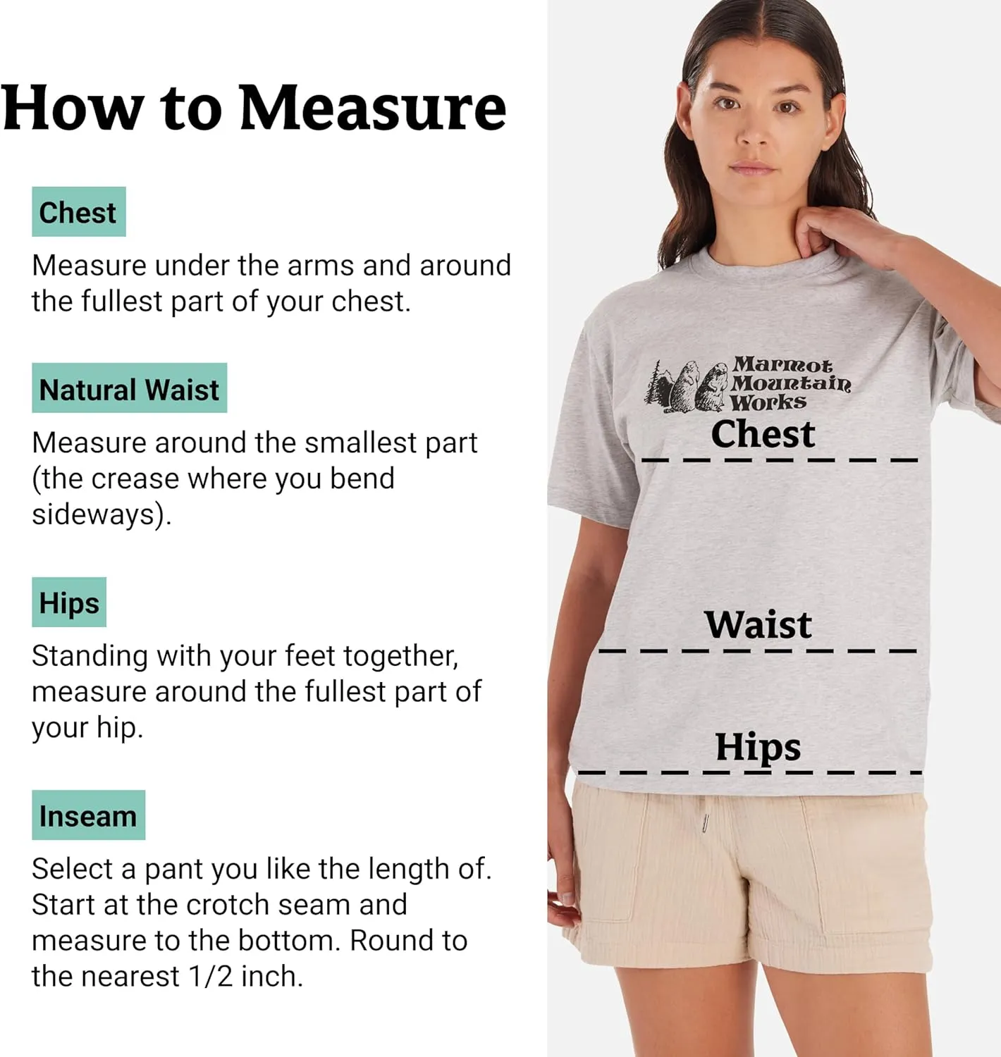 MARMOT Women's MMW Short-Sleeve Tee Shirt - Screen Printed Graphic on Soft, Breathable, Eco-Friendly Cotton/Poly Blend