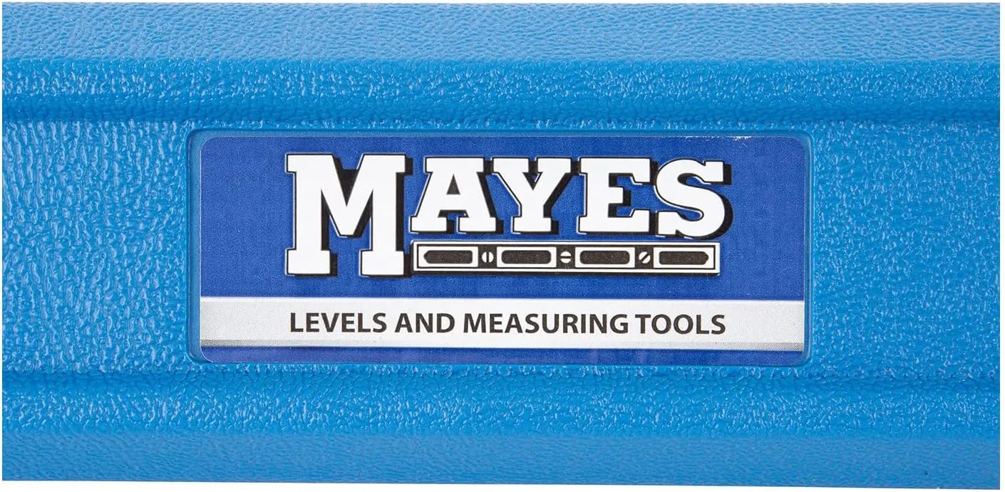 Mayes 10448 4 Foot Level Storage Tube, USA-Made 4ft Level Case, Heavy-Duty for Jobsite Dust, Dirt Protection, and Impact Resistance, Screw-On Top
