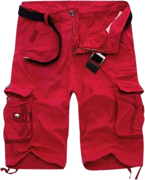 Mens Khaki Shorts Shorts Multi Pocket Comfortable Lightweight Casual Fashion Sports Shorts Cargo Jeans for Men Khaki