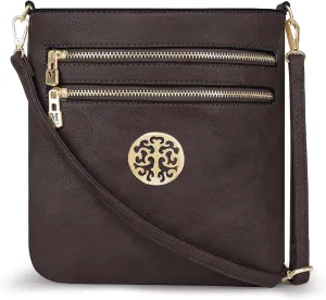 Montana West Crossbody Bags for Women Multi Pocket Cross Body Bag Purses with Adjustable Strap