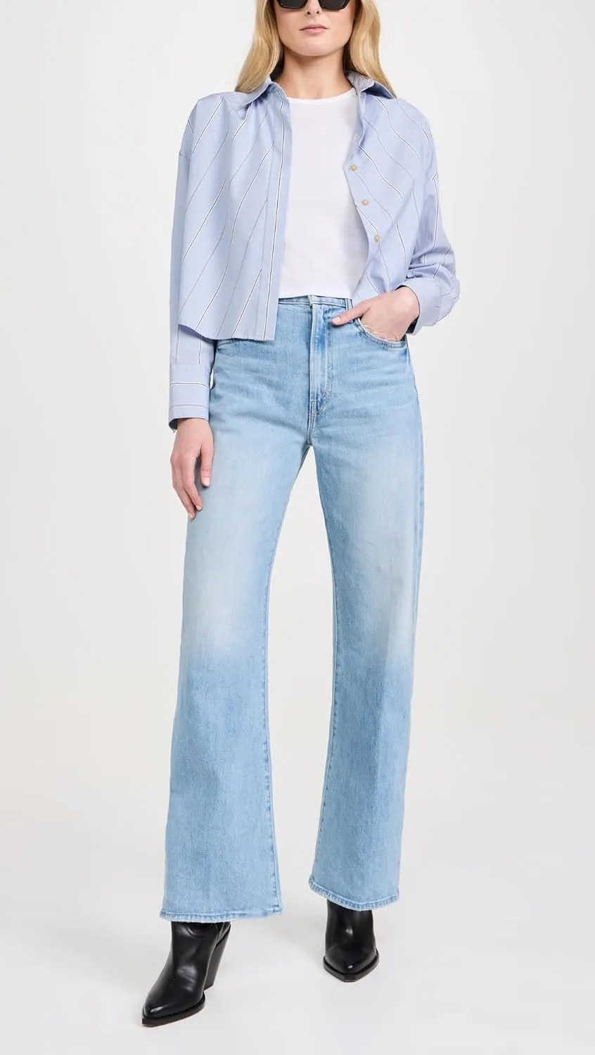 MOTHER Women's The Lasso Sneak Jeans
