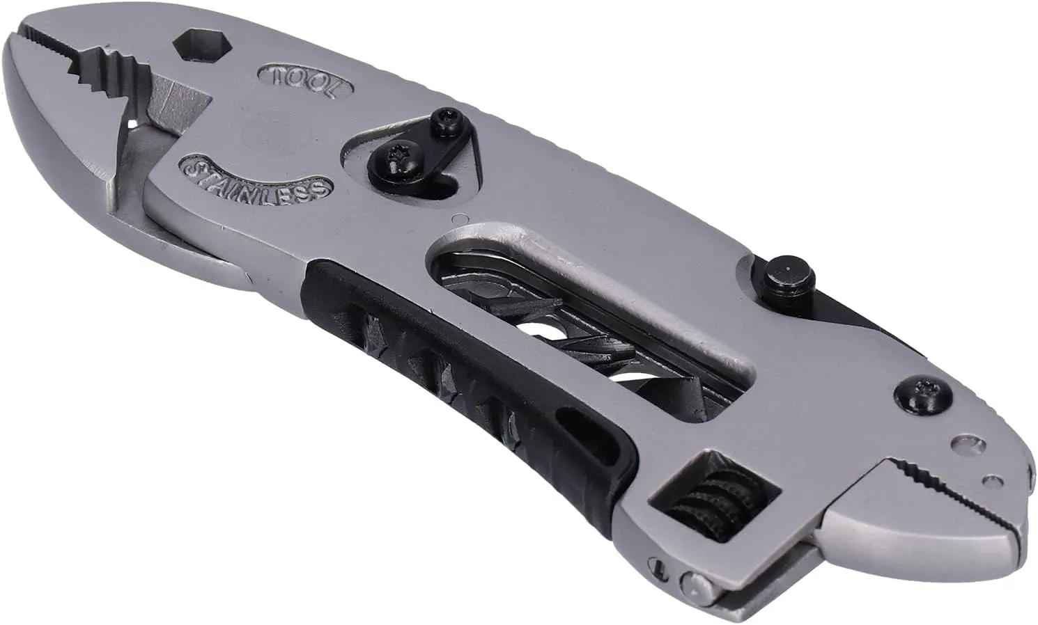Multifunctional Tools Pliers Screwdriver, Multi Purpose Stainless Steel Multitool Pliers Foldable Multitool Portable Multi Tool Multi Tool Wrench for Camping Fishing DIY