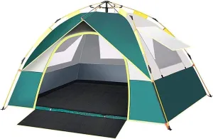 NIEH Camping Tent for 3-4 People, Waterproof and Windproof, Easy to Install, Lightweight Family Tents, for Outdoor Hiking Mountaineering Trekking Outing