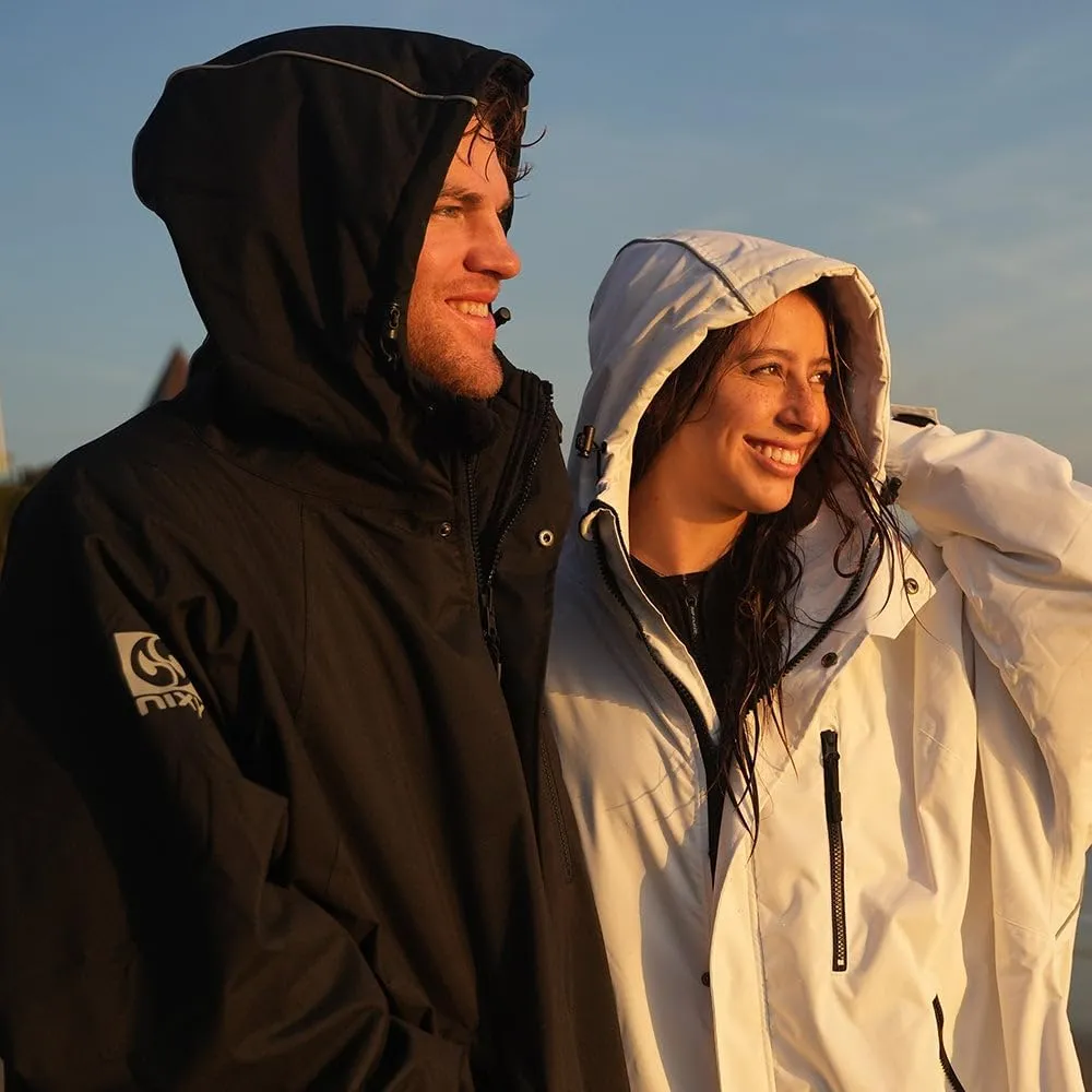 NIXY Oversize Changing Parka - Unisex, Eco-Friendly, Sherpa Fleece-Lined Jacket for Sports & Outdoor - Waterproof & Windproof