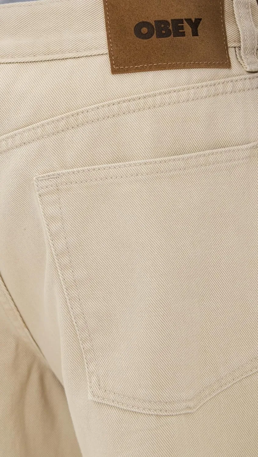 Obey Men's Classic Baggy Denim Jeans