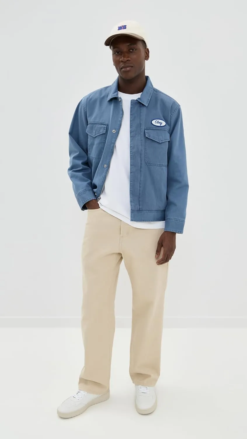 Obey Men's Classic Baggy Denim Jeans