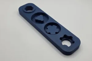 Obsidian 9/45 Suppressor Tool/Wrench - 4 in 1 - Carbon Fiber Infused