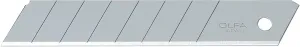 OLFA 5016 LB-50B 18mm Snap-Off Heavy-Duty Silver Blade, 50-Pack