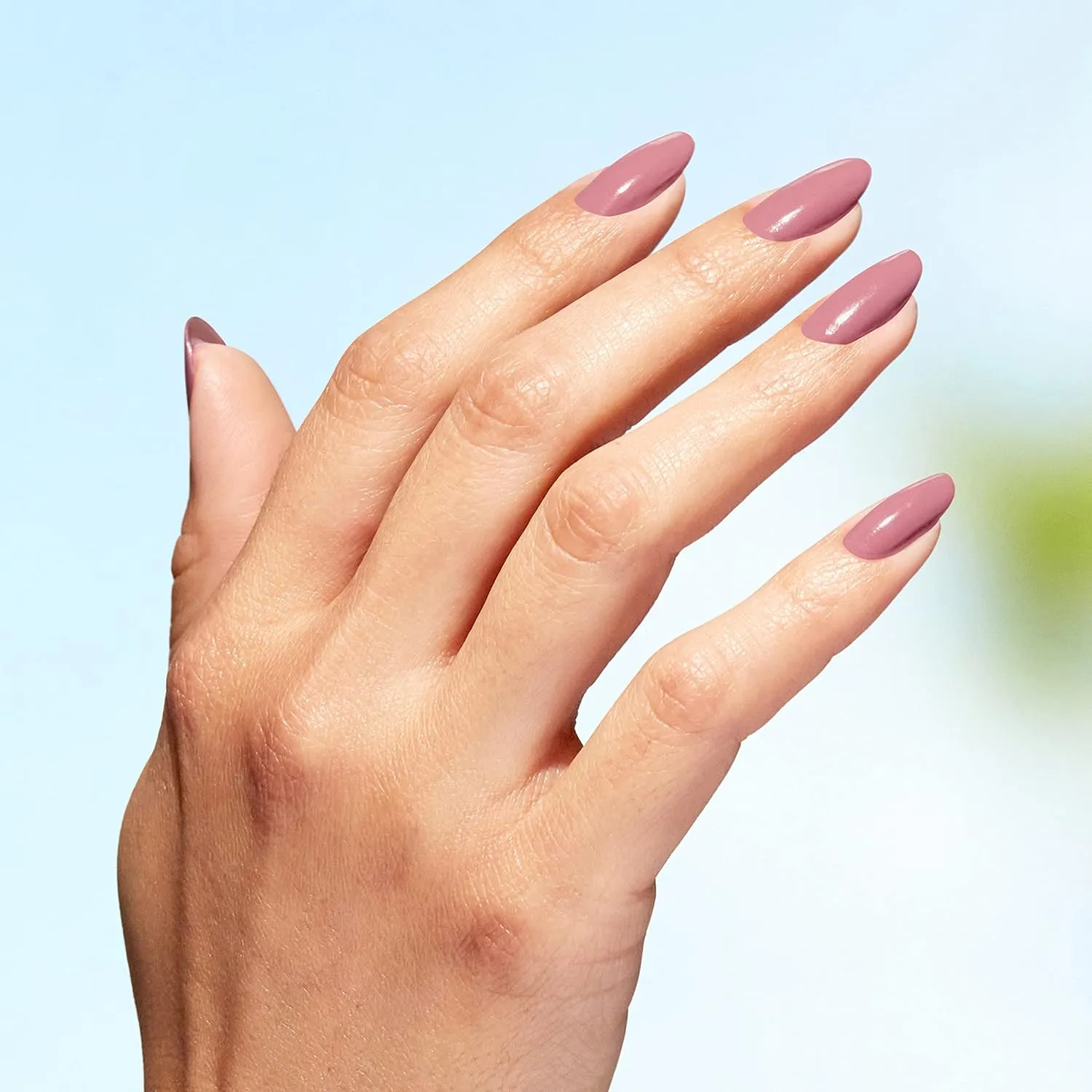 OPI Nature Strong Natural Origin Nail Polish | Sheer Light Pink Nude Neutral Crème Eco-Friendly Nail Polish | Plant Based, Vegan, Cruelty Free
