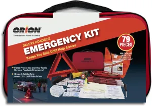 Orion Safety Products 8901 Deluxe Roadside Emergency Kit